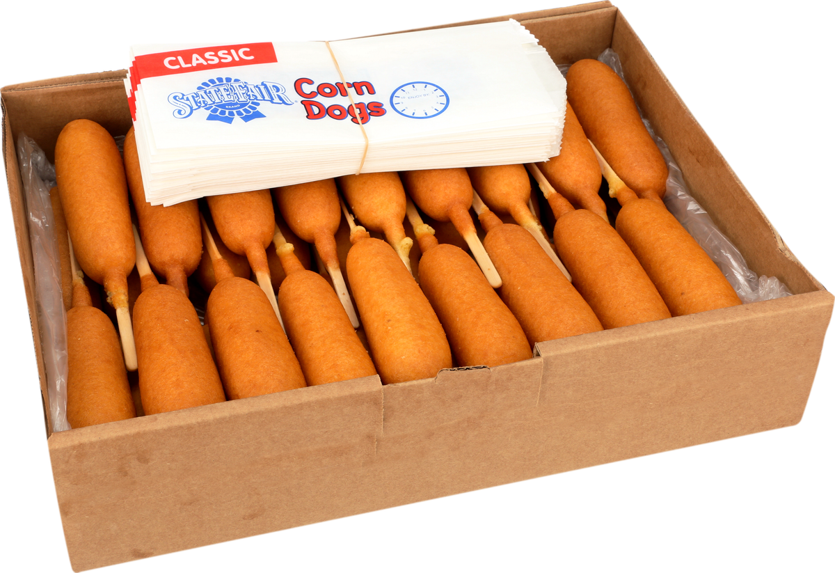 Individually wrapped corn outlet dogs