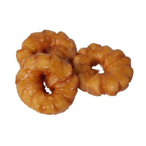 Rich Products Glazed French Cruller Cake Doughnut, 1.4 Ounce -- 120 per case.