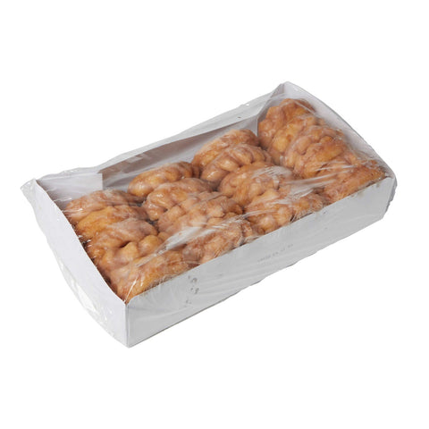 Rich Products Glazed French Cruller Cake Doughnut, 1.4 Ounce -- 120 per case.