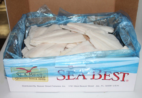 Sea Best Flounder Fillets, 4 Ounce pieces -- 10 lbs per case