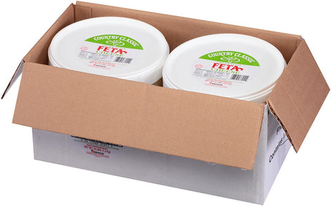 Krono Country Classic Feta Cheese, 8 Pound -- 2 pails.