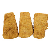 Fish-In-Batter Wedge Alaska Pollock, 4 Ounce of 37-40 Pieces, 10 Pound.