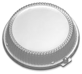 D and W Fine Pack Clear Plastic Round Plate Dome Lid Only, 10.25 inch -- 200 per case.