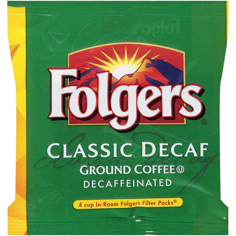 Folgers Classic Decaf In Room Coffee - 0.6 oz. packet, 200 packets per case