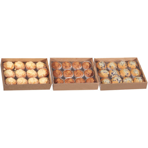 Chef Pierre Large Muffin - Variety Pack, 4.25 Ounce -- 48 per case.