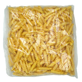 Yukon Selects Crinkle Cut Potato Fries, 3/8 inch -- 6 per case.