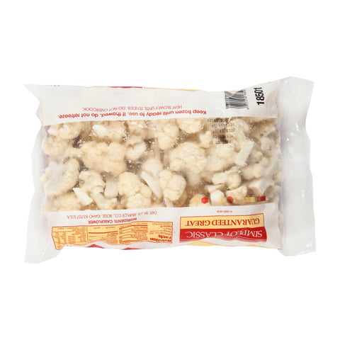 Simplot Cauliflower Florets - 32 oz. package, 12 packages per case