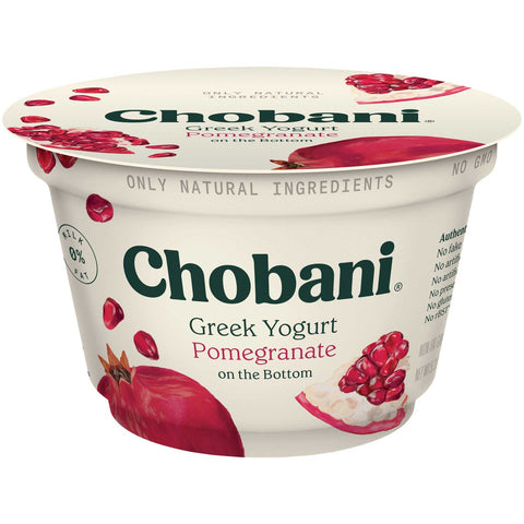 Chobani Non Fat Pomegranate Greek Yogurt, 5.3 Ounce -- 12 per case