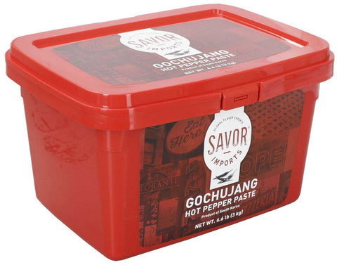 Savor Brands Gold Gochujang Red Pepper Paste, 3 Kilogram -- 4 per case.