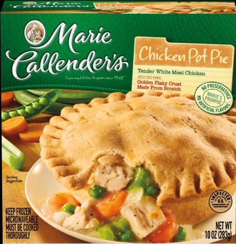 Conagra Marie Calendar Entree Chicken Pot Pie, 10 Ounce -- 12 per case.