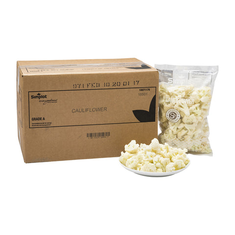 Simplot Cauliflower Florets - 32 oz. package, 12 packages per case