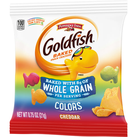 Snack Goldfish® Colors Cheddar Whole Grain