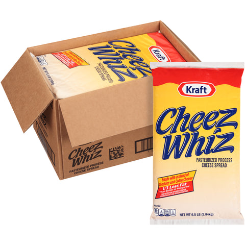 Cheez Whiz SPREAD CHEESE CHEDDAR & COLBY PROCESSED POUCH