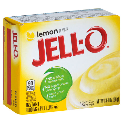 Jell-O PUDDING MIX LEMON INSTANT