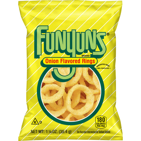 Funyuns Regular Snack, 1.25 Ounce -- 64 per case.