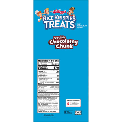 Snack Bar Rice Krispies Treats® Double Chocolatey Chunk