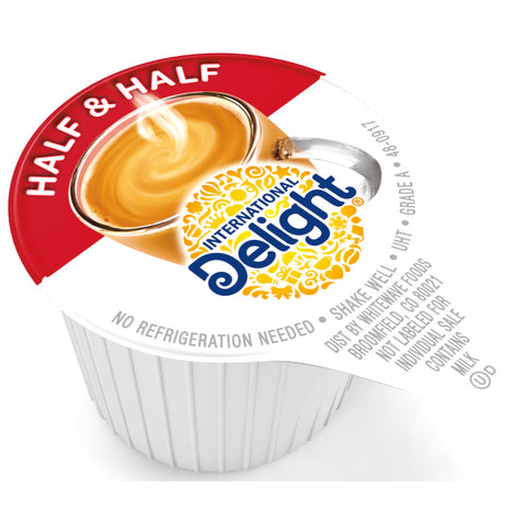 Creamer Half & Half Aseptic Single Serve Cup