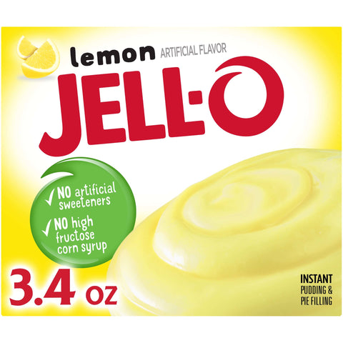 Jell-O PUDDING MIX LEMON INSTANT