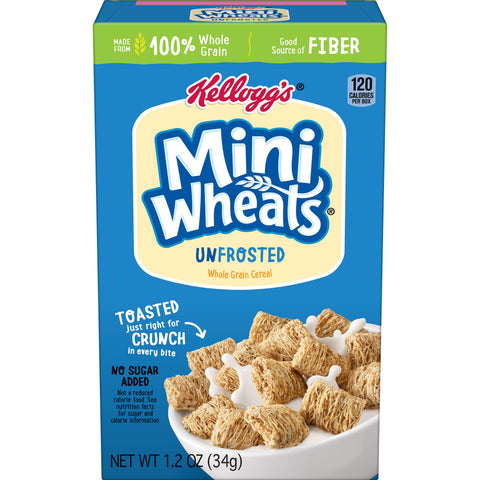 Cereal Mini-wheats® Unfrosted Bite Size Individual Box