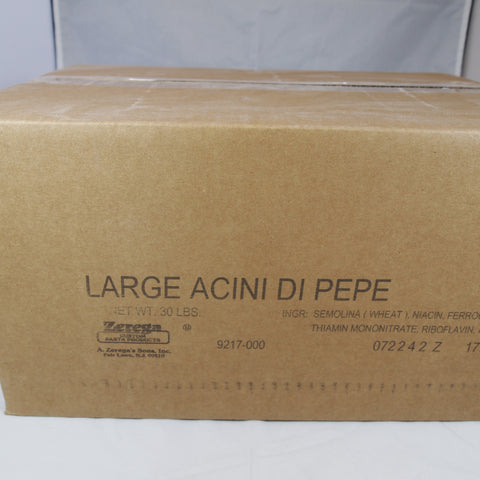 Zerega PASTA ACINI DI PEPE LARGE