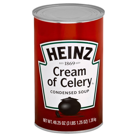 Heinz® SOUP CREAM OF CELERY CONDENSED 417400/78003933