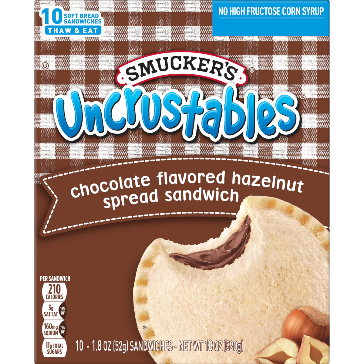 Sandwich Uncrustable Chocolate Hazelnut – Food Service Rewards