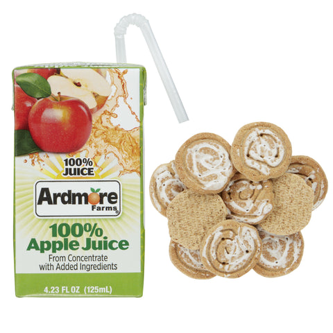 Breakfast Kit Morning Jump Starts™ Express Kellogg’s® Crunchmania Cinnamon Bun Apple Juice