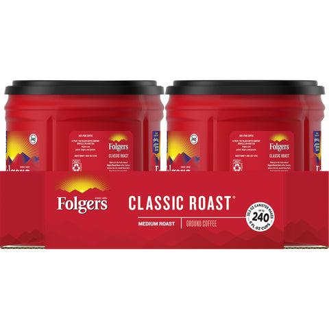 Coffee Ground Classic Roast Can