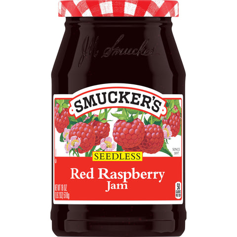 Smucker's® JAM RASPBERRY RED SEEDLESS