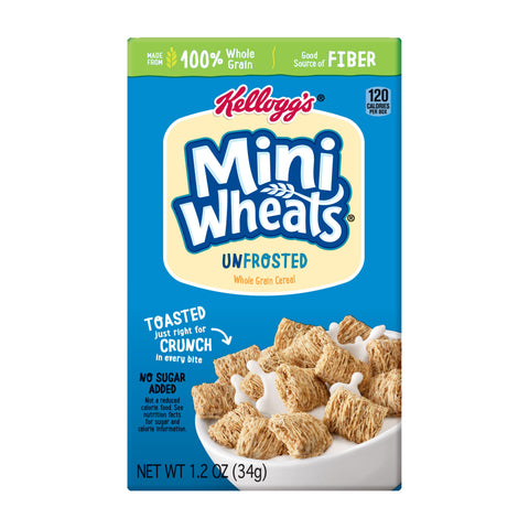 Cereal Mini-wheats® Unfrosted Bite Size Individual Box