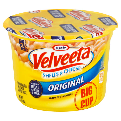 Entree Mac & Cheese Velveeta Single Serve Cup