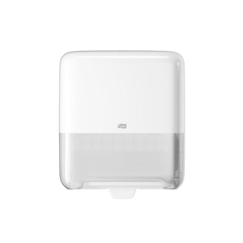 Tork Matic White Polyethylene Manual Paper Hand Towel Roll Dispenser, 8.1 x 13.2 x 14.65 inch