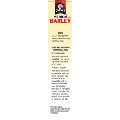 Quaker® BARLEY REGULAR PEARLED