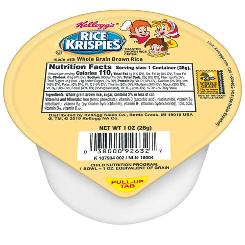 Cereal Rice Krispies® Whole Grain Bowl Pack