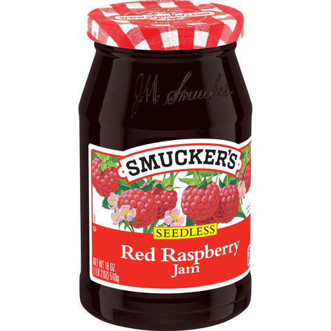 Smucker's® JAM RASPBERRY RED SEEDLESS