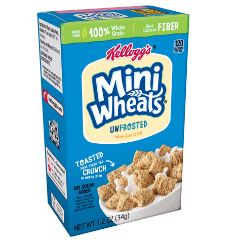 Cereal Mini-wheats® Unfrosted Bite Size Individual Box